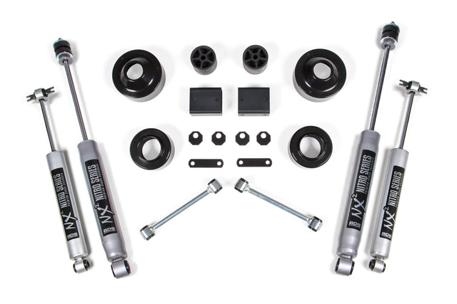 2 Inch Lift Kit | Coil Spacer | Jeep Wrangler JK (07-11) 2-Door BDS Suspension