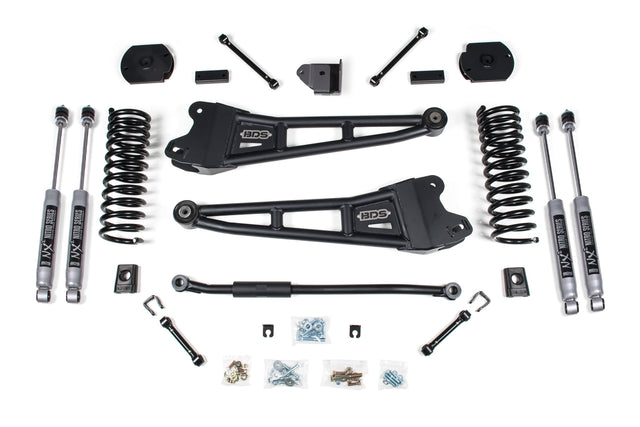 3 Inch Lift Kit w/ Radius Arm | Ram 2500 (14-18) and (2025) 4WD | Diesel BDS Suspension