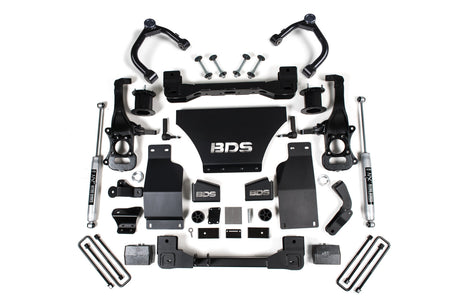 4 Inch Lift Kit | Chevy Silverado or GMC Sierra 1500 (19-24) 4WD | Gas BDS Suspension
