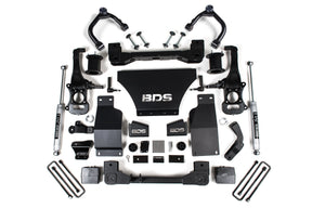 6 Inch Lift Kit | Chevy Silverado or GMC Sierra 1500 (19-26) 4WD | Gas BDS Suspension