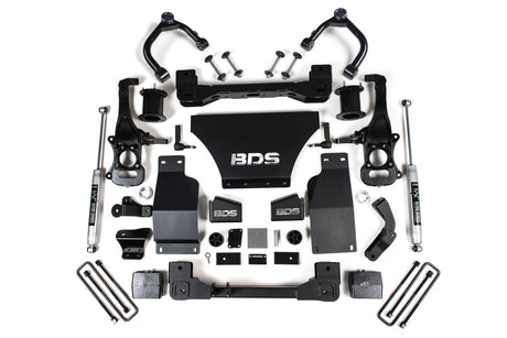 6 Inch Lift Kit | Chevy Silverado or GMC Sierra 1500 (19-26) 4WD | Gas BDS Suspension