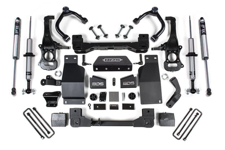 6 Inch Lift Kit | Chevy Silverado or GMC Sierra 1500 (19-26) 4WD | Diesel BDS Suspension