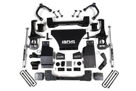 4 Inch Lift Kit | Chevy Trail Boss or GMC AT4 1500 (19-26) 4WD | Gas BDS Suspension