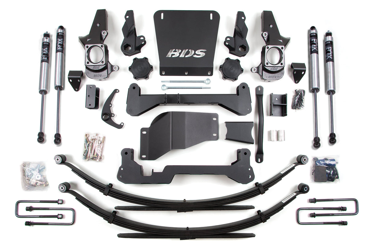 7 Inch Lift Kit | Chevy Silverado or GMC Sierra 2500HD/3500 (01-10) 4WD BDS Suspension