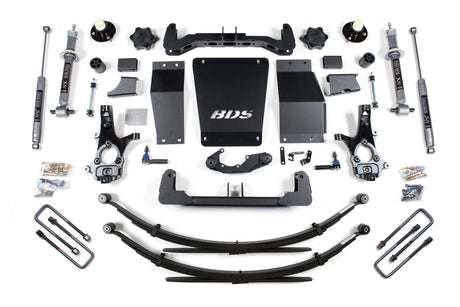 6 Inch Lift Kit | BDS Strut | Chevy Silverado or GMC Sierra 1500 (14-18) 4WD BDS Suspension