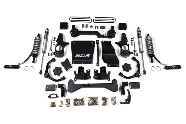 6.5 Inch Lift Kit | FOX 2.5 Coilover Conversion | Chevy Silverado or GMC Sierra 2500HD/3500HD (01-10) | Diesel BDS Suspension