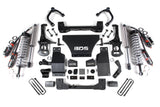 4 Inch Lift Kit | FOX 2.5 Performance Elite Coil-Over | Chevy Silverado or GMC Sierra 1500 (19-24) 4WD | Gas BDS Suspension