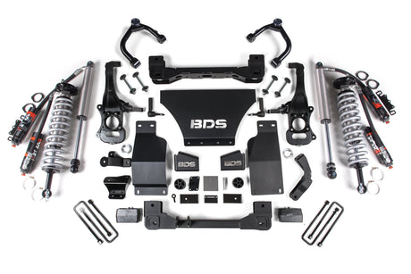 4 Inch Lift Kit | FOX 2.5 Performance Elite Coil-Over | Chevy Silverado or GMC Sierra 1500 (19-24) 4WD | Gas BDS Suspension