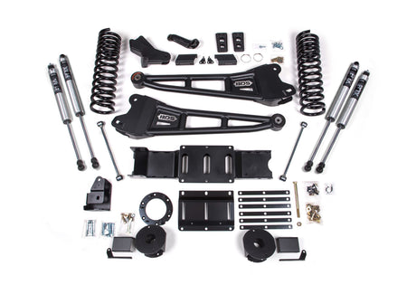 4 Inch Lift Kit w/ Radius Arm | Ram 2500 w/ Rear Air Ride (19-24) 4WD | Gas BDS Suspension