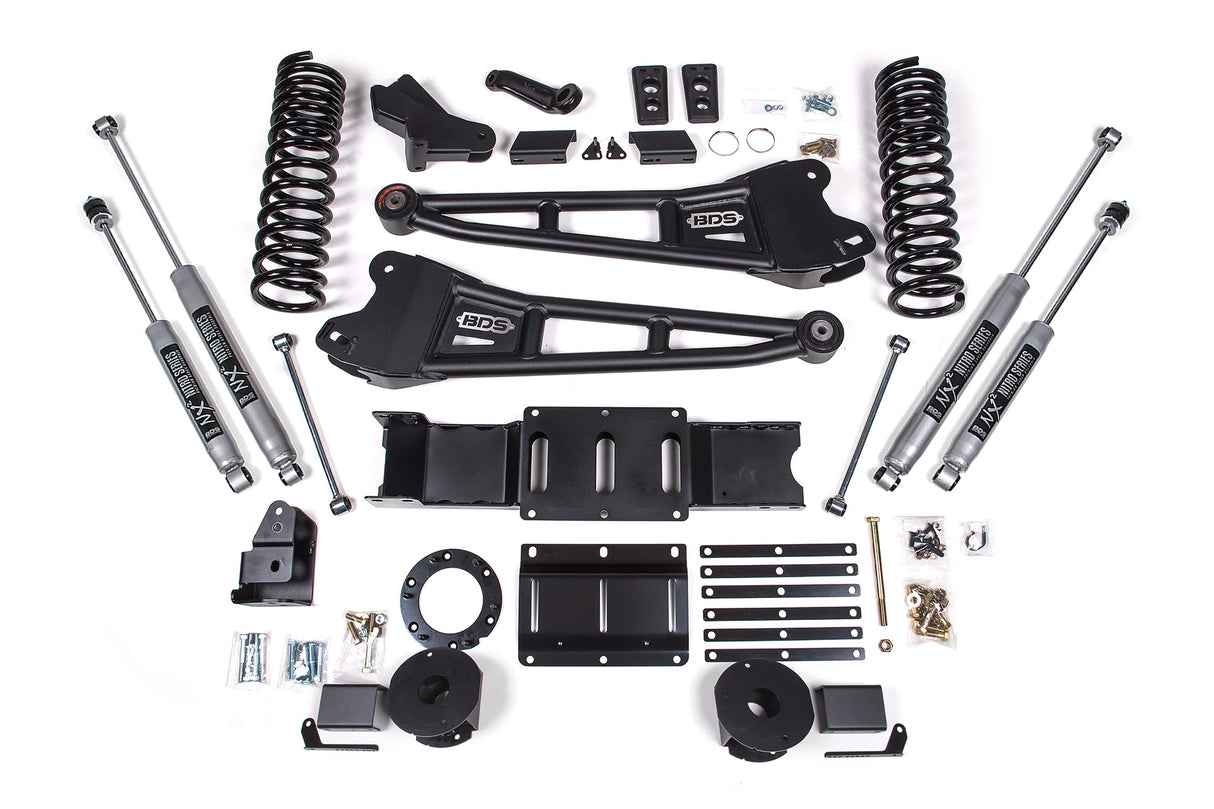 6 Inch Lift Kit w/ Radius Arm | Ram 2500 w/ Rear Air Ride (19-24) 4WD | Diesel BDS Suspension