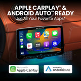 Boss Elite BE10ACP.WX 10.1" Single DIN Digital Multimedia Receiver w/ Bluetooth, Wireless Apple CarPlay and Android Auto (SiriusXM Ready) Boss Elite