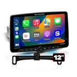 Boss Elite BE12ACP.WXC 12" Single Din Wireless w/ Wireless Apple Carplay/Android Auto XM Ready + Camera Boss Elite