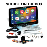 Boss Elite BE14ACP.WX 14" Single Din Touchscreen with Wireless Apple Carplay/Android Auto XM Ready Boss Elite