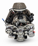 Ford Small Block Compatible 427 c.i. Engine and TKX Manual Transmission - 541 Horsepower - Cobra Edition Builder Series - Polished Pulley Kit - Carbureted