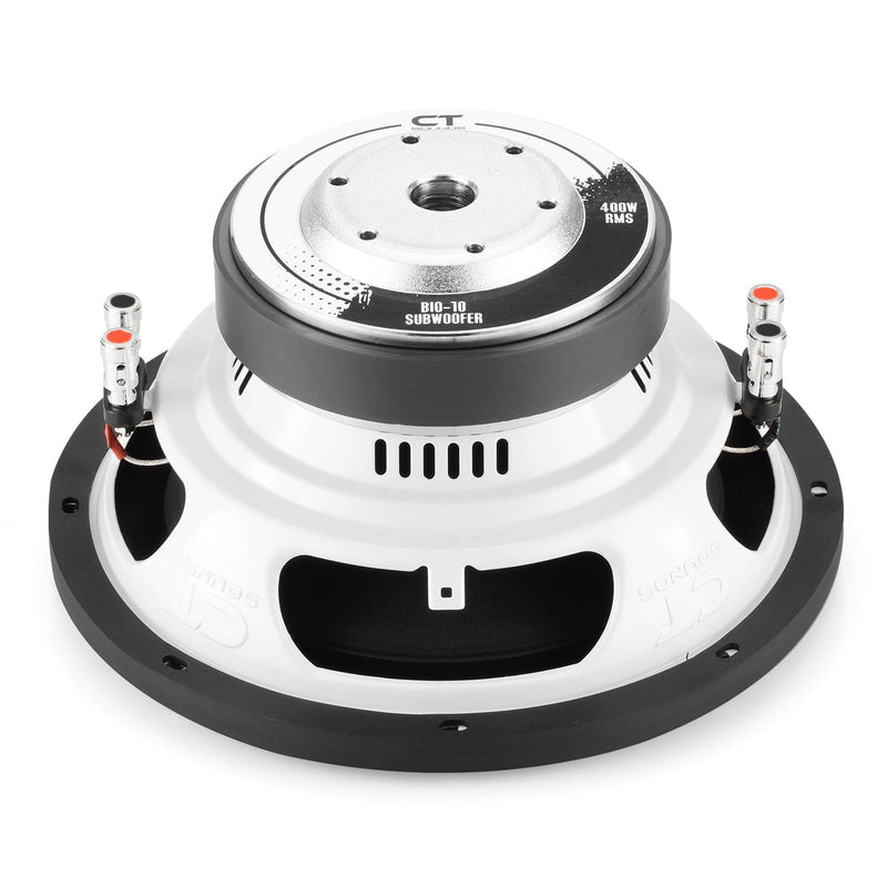 BIO-10 // 400 Watts RMS 10 Inch Car Subwoofer CT Sounds