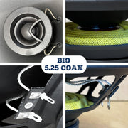 BIO-5-25-COX // 80 Watts RMS 5.25" Coaxial Car Speakers, Pair CT Sounds