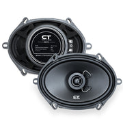 BIO-5X7-COX // 80 Watts RMS 5x7" Coaxial Car Speakers, Pair CT Sounds