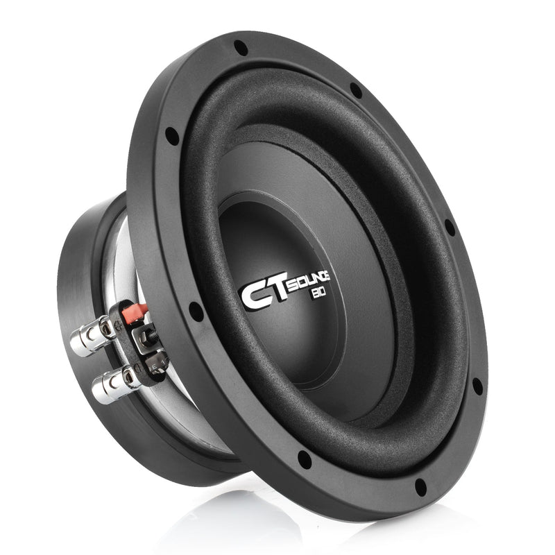 BIO-8 // 300 Watts RMS 8 Inch Car Subwoofer CT Sounds