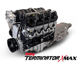 GM LS Compatible 376 c.i. Engine and 4L65/70E Automatic Transmission - 530 Horsepower - Standard Edition Builder Series - Holley Terminator X EFI System