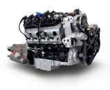 GM LS Compatible 376 c.i. Engine and 4L65/70E Automatic Transmission - 530 Horsepower - Standard Edition Builder Series - Natural Pulley Kit - Holley Terminator X EFI System