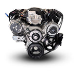 GM LS Compatible 376 c.i. Engine and 4L65/70E Automatic Transmission - 530 Horsepower - Standard Edition Builder Series - Natural Pulley Kit - Holley Terminator X EFI System