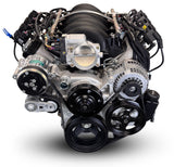 GM LS Compatible 376 c.i. Engine and T56 Manual Transmission - 530 Horsepower - Standard Edition Builder Series - Natural Pulley Kit - Holley Terminator X EFI System