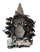 GM LS Compatible 376 c.i. Engine and 4L65/70E Automatic Transmission - 530 Horsepower - Standard Edition Builder Series - Natural Pulley Kit - Holley Terminator X EFI System