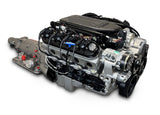 GM LS Compatible 376 c.i. Engine and 4L65/70E Automatic Transmission - 530 Horsepower - Standard Edition Builder Series - Natural Pulley Kit - Holley Terminator X EFI System