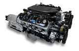 GM LS Compatible 376 c.i. Engine and ZF-8 Speed Automatic Transmission - 510 Horsepower - Standard Edition Builder Series - BluePrint Engines Calibrated ECU - Black Pulley Kit