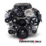 GM LS Compatible 376 c.i. Pro Series Engine and T56 Manual Transmission - 700 Horsepower - Standard Edition Builder Series - Polished Pulley Kit - Holley Terminator X EFI System