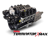 GM LS Compatible 427 c.i. Engine and 4L65/70E Automatic Transmission - 605 Horsepower - Standard Edition Builder Series - Black Pulley Kit - Holley Terminator X EFI System