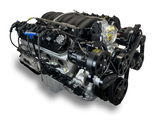 GM LS Compatible 376 c.i. Engine and ZF-8 Speed Automatic Transmission - 530 Horsepower - Standard Edition Builder Series - BluePrint Engines Calibrated ECU - Black Pulley Kit