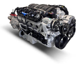 GM LS Compatible 427 c.i. Engine and T56 Manual Transmission - 605 Horsepower - Standard Edition Builder Series - Natural Pulley Kit - Holley Terminator X EFI System