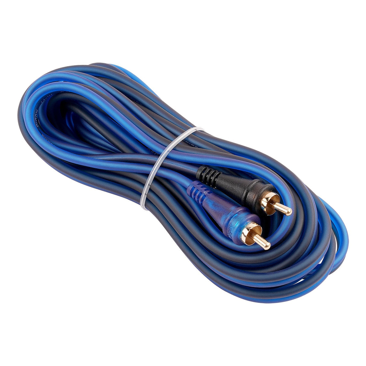 12FT Frosted RCA Audio Cable (BMV-BLS-12), 10-Pack (10 Individual Cables) Audiopipe