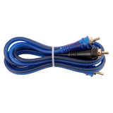 3FT Frosted RCA Audio Cable (BMV-BLS-3), 10-Pack (10 Individual Cables) Audiopipe