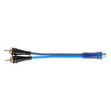 Oxygen Free Shielded “Y" RCA Audio Cable (BMV-BLS-YF-2M), 10-Pack (10 Individual Cables) Audiopipe