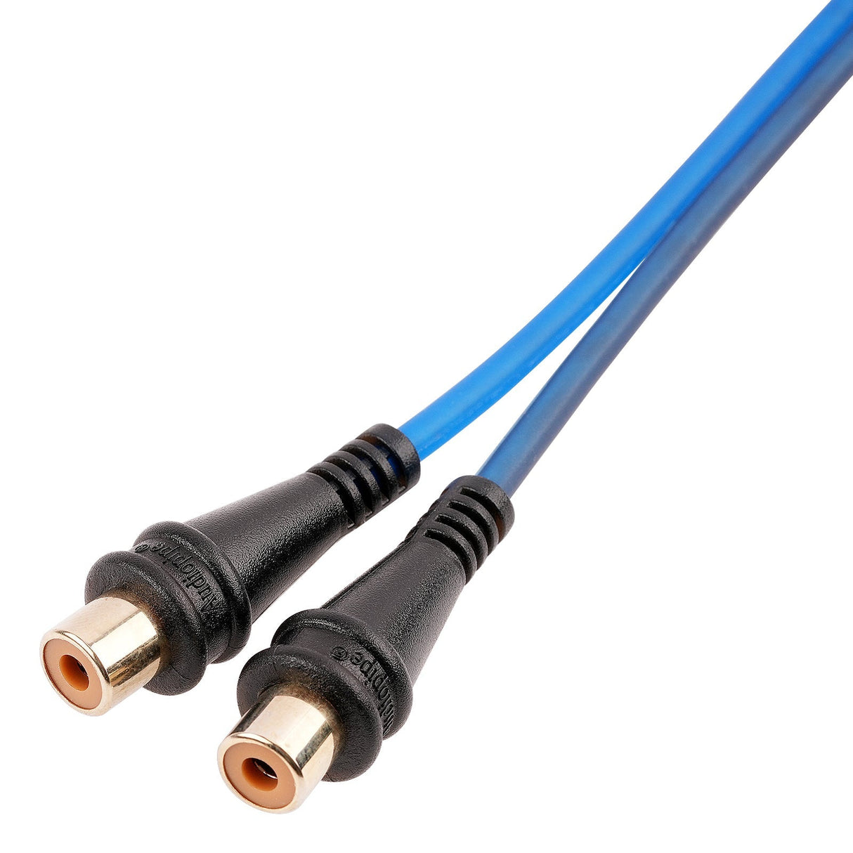 Oxygen Free Shielded “Y" RCA Audio Cable (BMV-BLS-YM-2F), 10-Pack (10 Individual Cables) Audiopipe