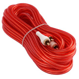 20FT Oxygen Free RCA Audio Cable (BMV-G-20), 10-Pack (10 Individual Cables) Audiopipe