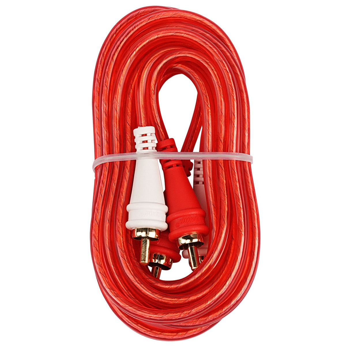 6FT Oxygen Free RCA Audio Cable (BMV-G-6), 10-Pack (10 Individual Cables) Audiopipe