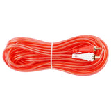 15FT Oxygen Free RCA Audio Cable With Right Angle (BMV-GRA-15), 10-Pack (10 Individual Cables) Audiopipe