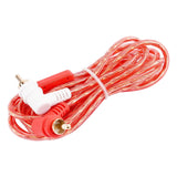 6Ft 3.5mm to RCA Cable (BMV-GST-35-6), 10-Pack (10 Individual Cables) Audiopipe