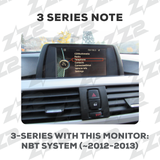 10.25" DIZZPLAY for BMW 3 series (E90/E91/E92/E93) 2009-2012 equipped with the CIC system. ZZ2