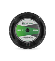 10W800A | 10'' 1200W MAX. | COIL 8Ω Comando Audio