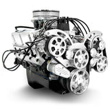 Ford Small Block Compatible 302 c.i. Engine - 361 Horsepower - Deluxe Dressed - Polished Pulley Kit - Rear Sump - Carbureted