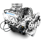 Ford Small Block Compatible 302 c.i. Engine - 361 Horsepower - Deluxe Dressed - Polished Pulley Kit - Rear Sump - Fuel Injected