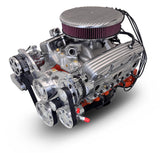 GM Small Block Compatible 327 c.i. Engine - 350 Horsepower - Deluxe Dressed - Polished Pulley Kit - Fuel Injected