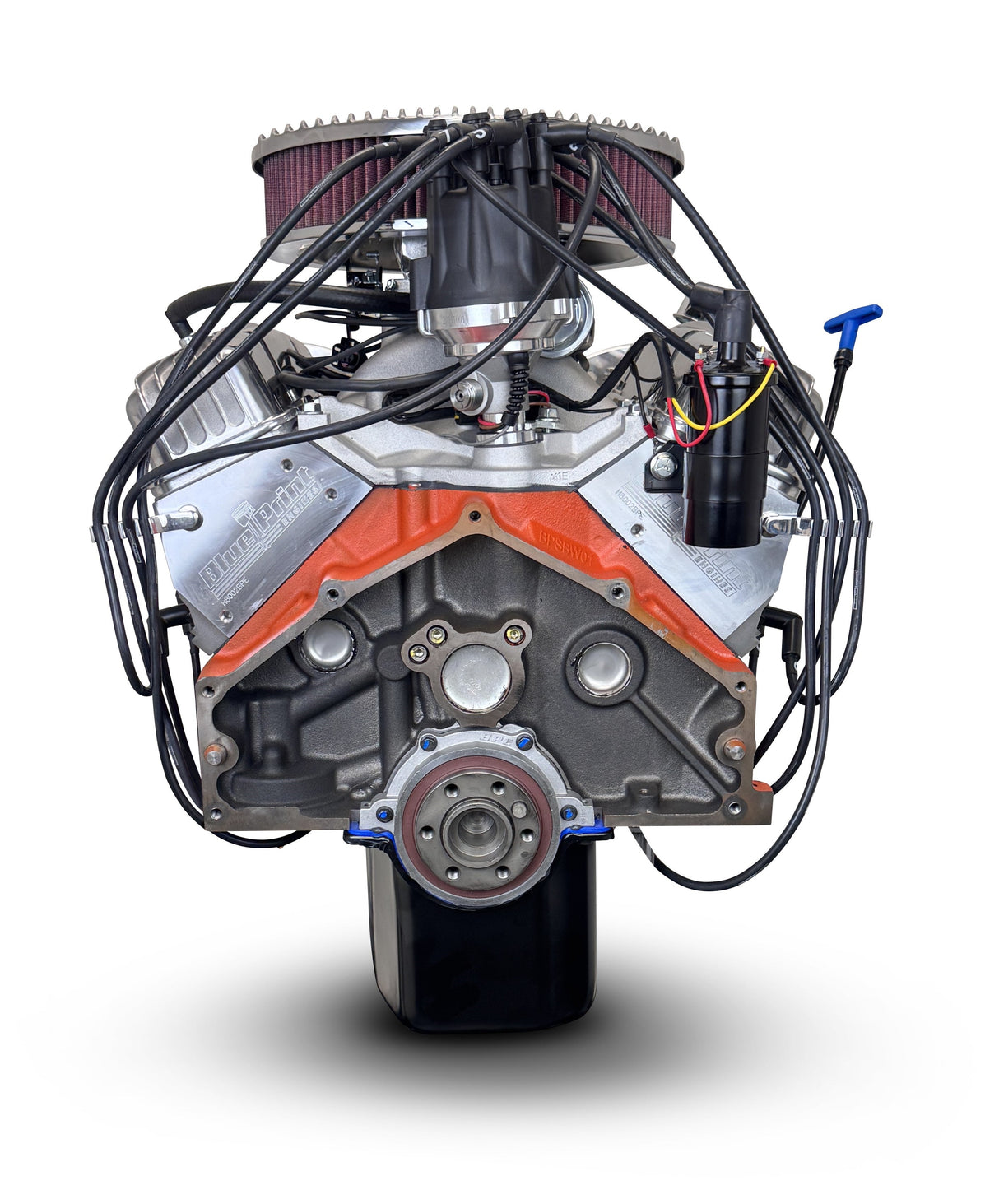 GM Small Block Compatible 327 c.i. Engine - 350 Horsepower - Deluxe Dressed - Polished Pulley Kit - Fuel Injected