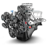 Ford Small Block Compatible 347 c.i. Engine - 415 Horsepower - Deluxe Dressed - Black Pulley Kit - Fuel Injected