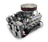 Ford Small Block Compatible 347 c.i. Engine - 415 Horsepower - Deluxe Dressed - Polished Pulley Kit - Fuel Injected