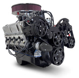 Ford Small Block Compatible 347 c.i. Engine - 415 Horsepower - Deluxe Dressed - Black Pulley Kit - Rear Sump - Carbureted